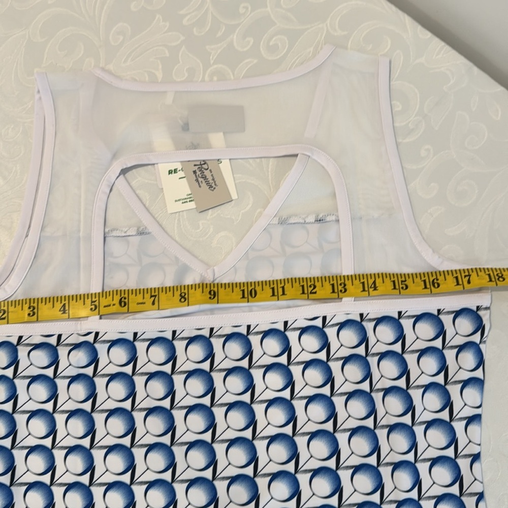 Original Penguin Tennis Print Performance Tank. Size M - Picture 11 of 12